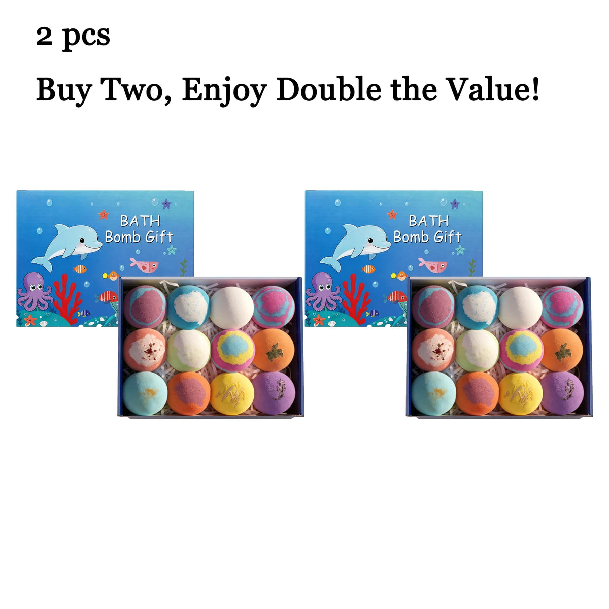 1 Set Cute Doll Bathing Salt Ball Set Moisturizing Improve Skin Texture Lasting Fresh Fragrance Relief Stress & Anxiety Colorful Bubble Bathing Ball Set