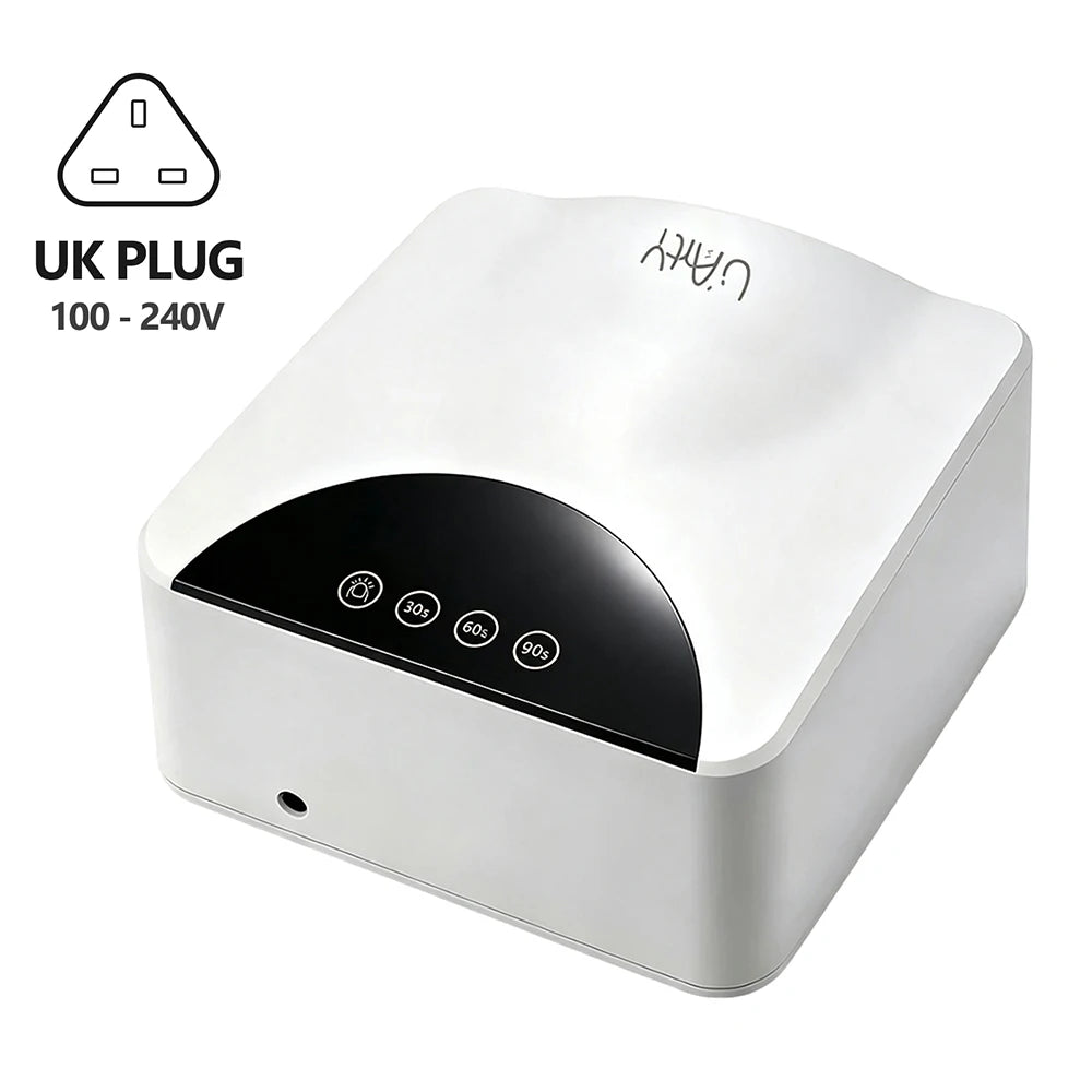 Dual‑Mode UV LED Nail Lamp Fast Drying Gel Nail Dryer Magnetic Mirror Base Auto Sensor for Gel Nails