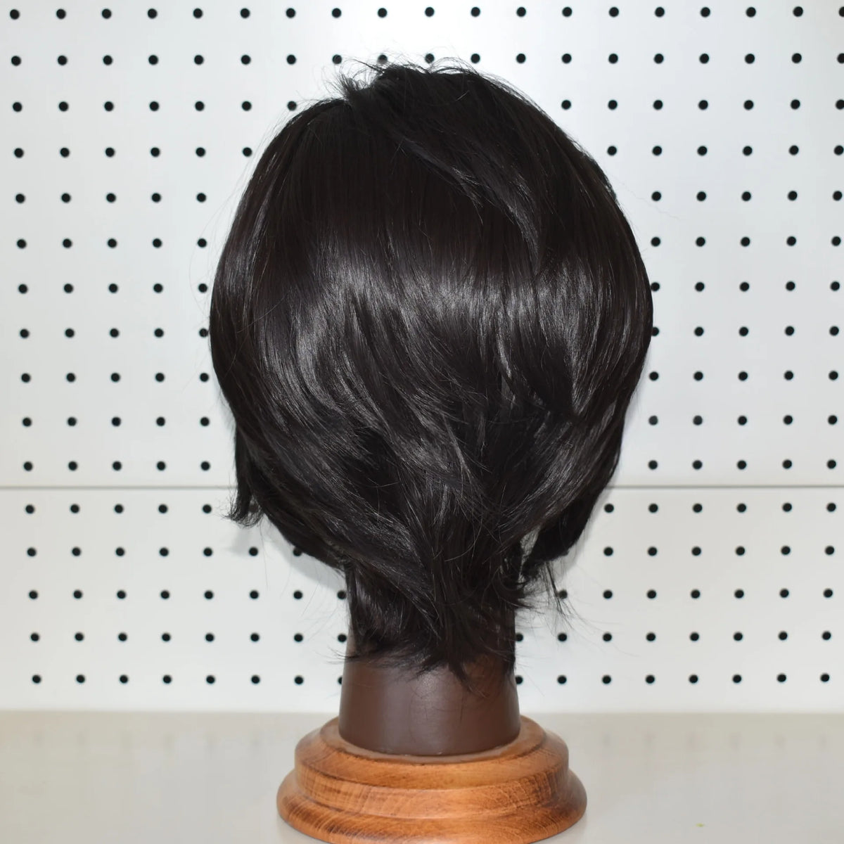 613 Blonde Short Bob Straight Wig for Man 8 Inch 13*4 Synthetic Lace Wigs 150% Density with Heat Resistant Fiber Hair Wig