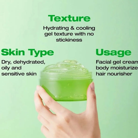 Nature Republic New Soothing Moisture Aloe Vera Gel,Basic Moisturizing,Deep Moisturizing,Korean Skincare,K-Beauty,Korean Makeup