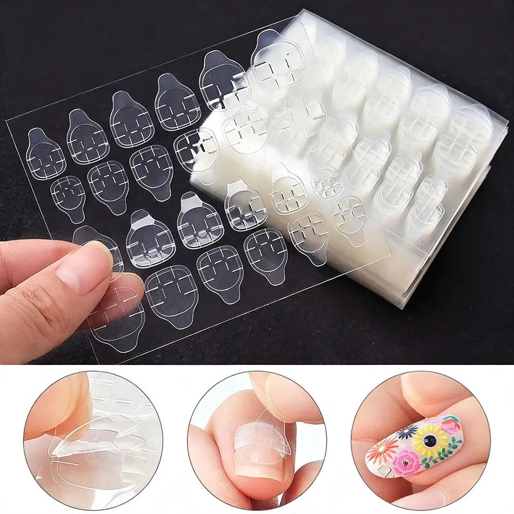 96PC 3D Red Green Medium Almond Christmas Press On Nails Cute Elk/Bell/Snowman/Santa Claus/Xmas Tree Fake Nails Full Cover Nails
