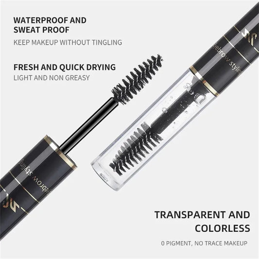 Brow Raincoat Styling Gel Clear Brow Gel Waterproof Sweat Resistant Long Lasting Eyebrow Gel Liquid Eyebrow Styling Wax