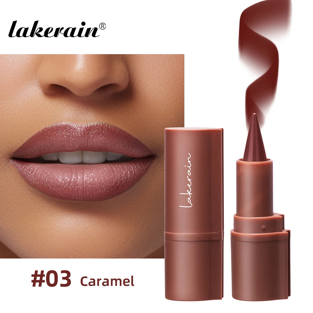 Brown Lip Pencil Contour Lipliner Pencil Waterproof Nude Lip Liner Waterproof Long Lasting Cosmetics Makeup Liners Tint Dark