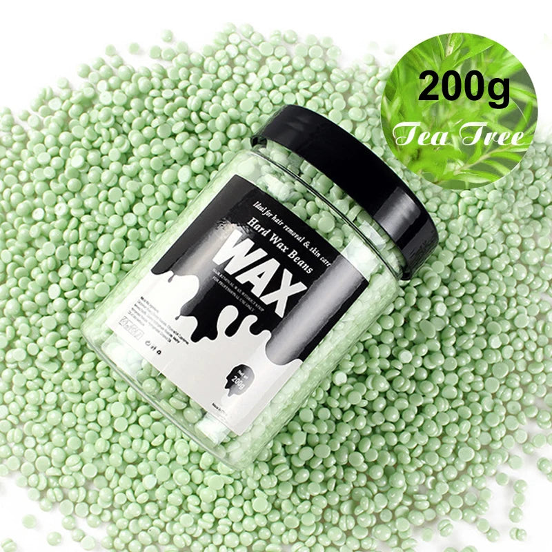2026 Lavender Hard Wax Beads 200g Painless Formula Gentle For Bikini Brazilian Full Body At Home for Hair Removal
