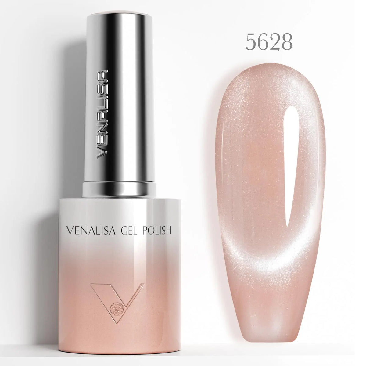 10ml Venalisa Hema Free TPO Free Gel Nail Polish Christmas New Year Soak Off Glitter Red Colors Cat Eye Magnet Nail Gel Polish