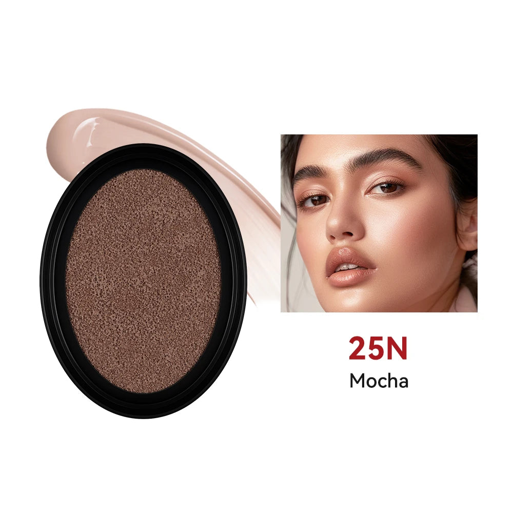 Sunscreen Cushion Refills Foundation Waterproof Long-lasting Brighten Foundation Cream Women Base Makeup Face Korea Cosmetics