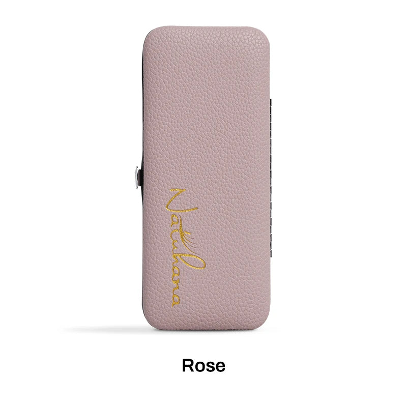 NATUHANA Eyelash Extension Tweezers Case Protective Storage Box Lash Makeup Tools Holder Colorful Tweezers Cover Case
