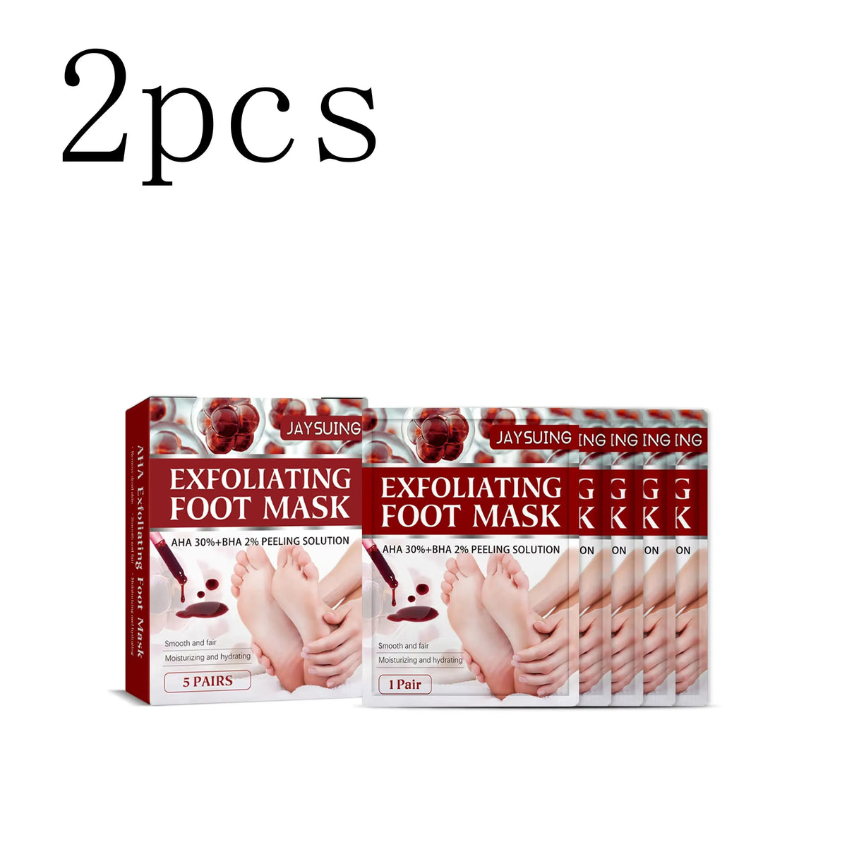 Foot Exfoliating Foot Mask Exfoliating Dead Skin Makeup Remover Foot Mask Exfoliating Foot Care Tool Moisturizing