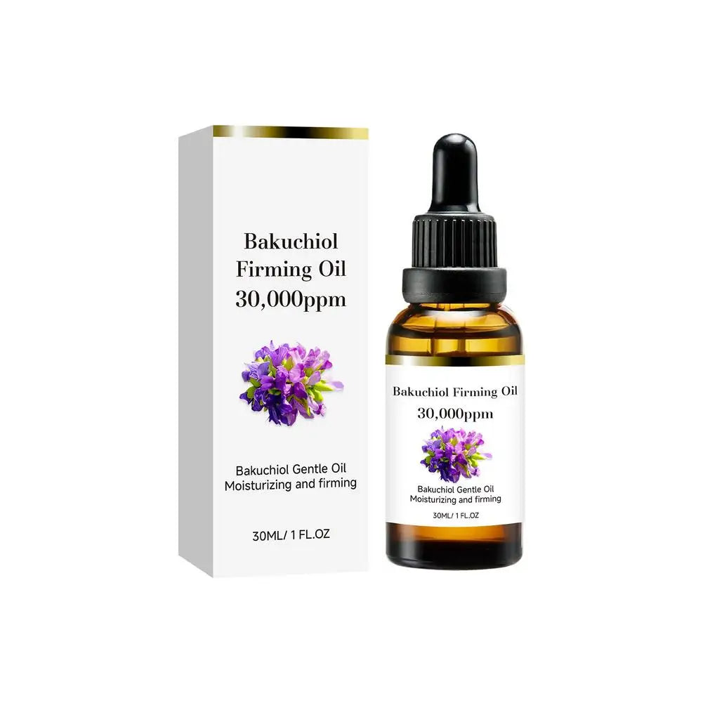 Natural Bakuchiol Facial Oil Deep Nourishing Elasticity Repair Skin Serum Hydrating Brightening Anti Wrinkle Skin Care 30ml