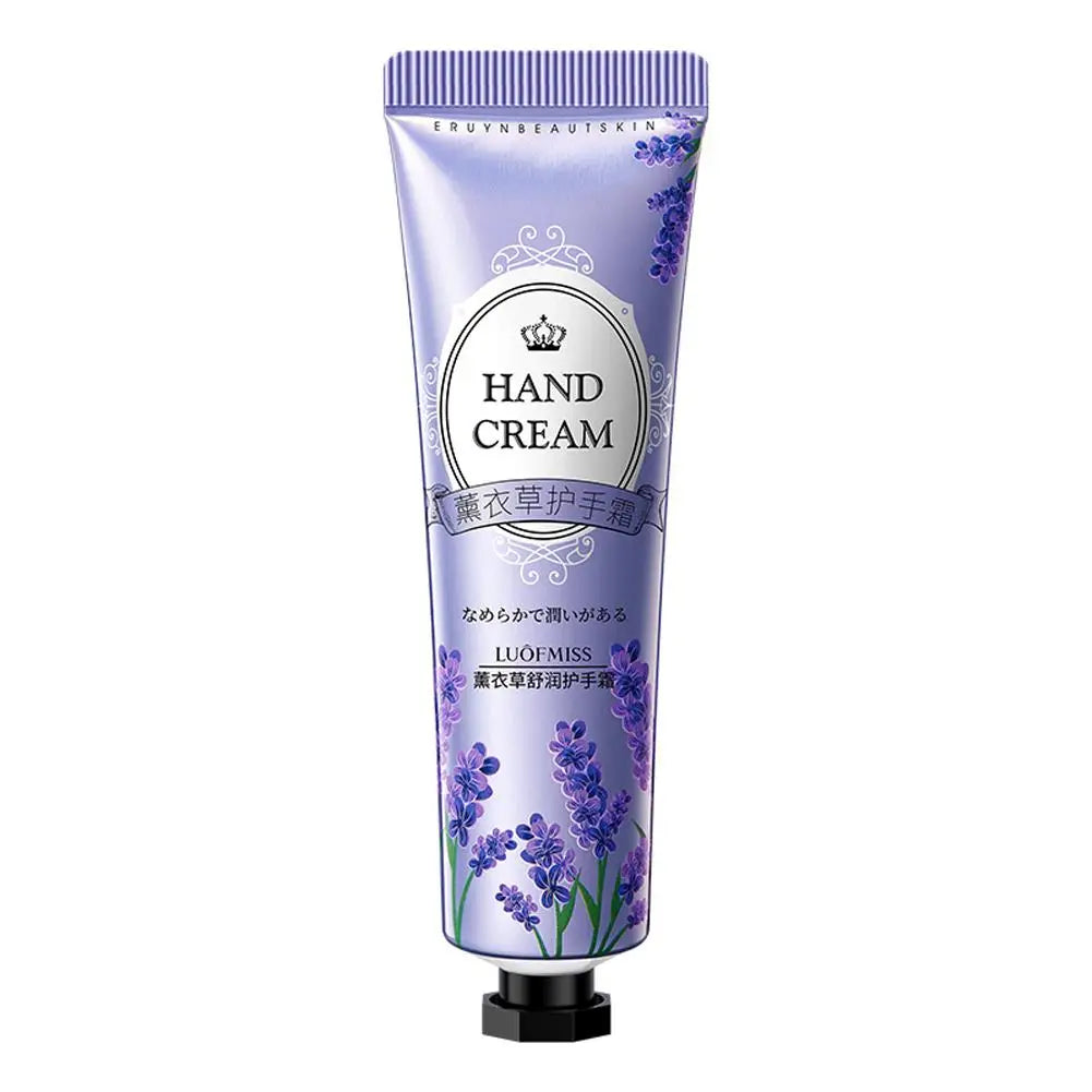 Plant Fruit Hand Cream 30g Natural Fragrance Moisturizing Hand Lotion for Dry Cracked Hands, Deep Repair Smooth Hand Care Cream