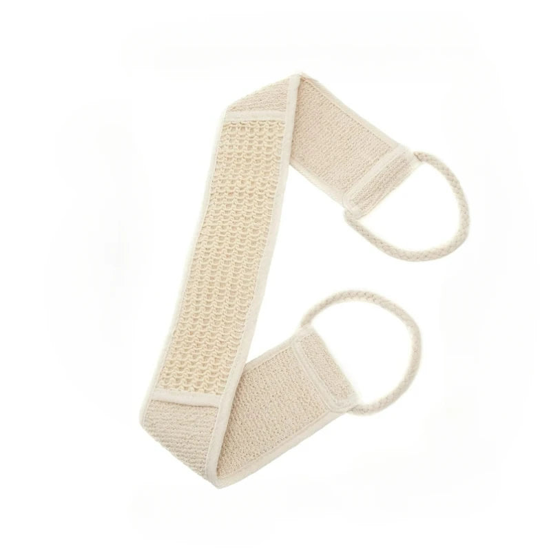 1/2pcs Natural Soft Exfoliating Loofah Bath Shower Unisex Massage Spa Scrubber Sponge Back Strap Body Skin Health Cleaning Brush
