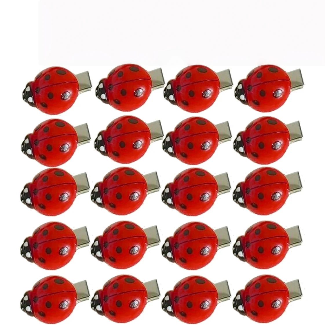 10Pcs Ladybug Hair Clips, Animal Insect Hair Clips Back To School Hair Accessories, For Hair Decoration