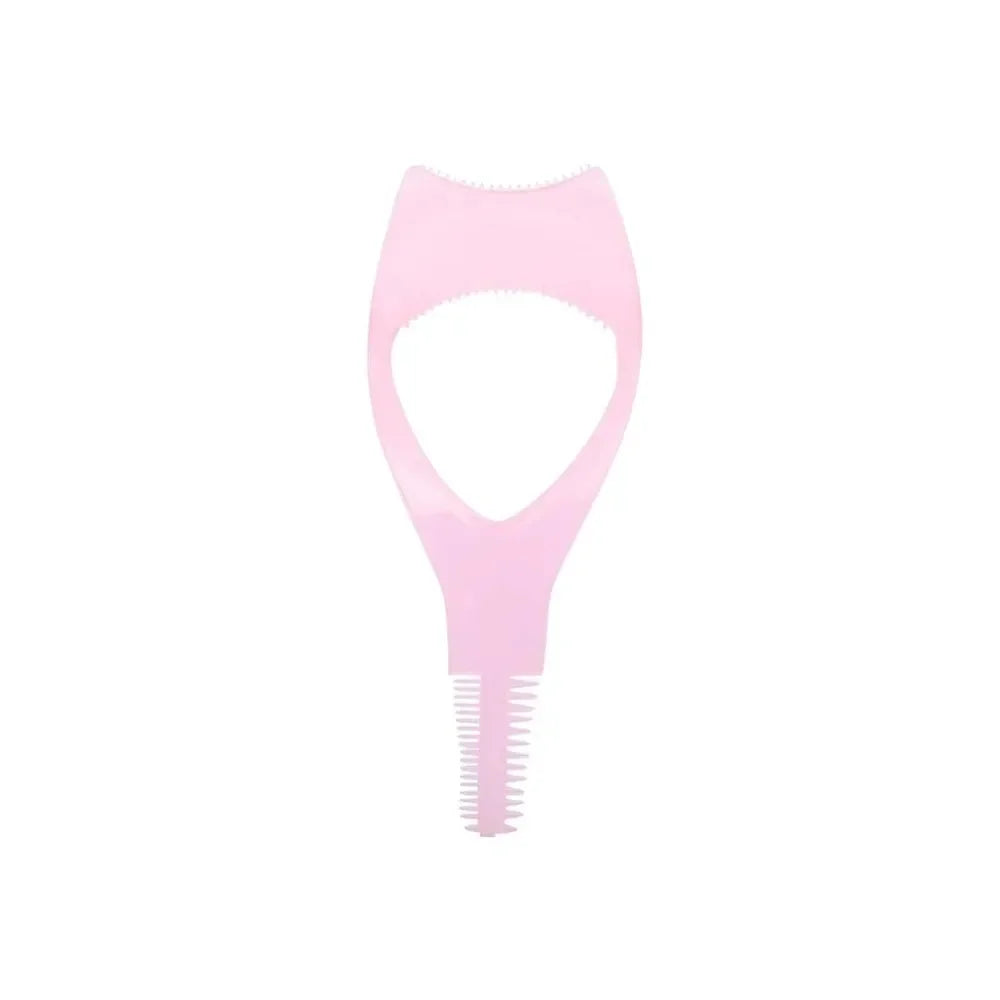 3 in 1 Portable Eyelash Makeup Tool Lash Curler Anti Smudge Mascara Shield Guard Eyeliner Holder Eye Beauty Cosmetic Accessory
