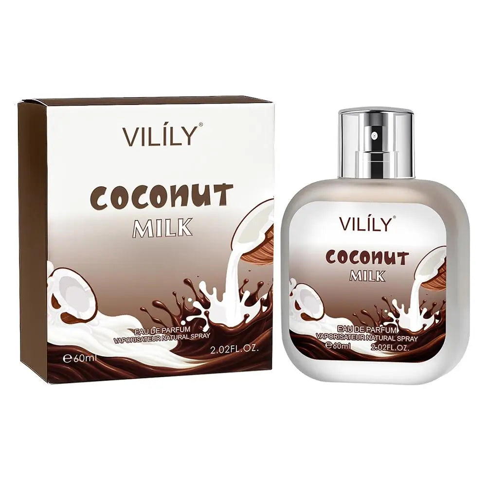 Unisex Coconut Vanilla Chocolate Milk Coffee Cream Perfume Spray Fruity Floral Gourmand Musk Fragrance Mist for Men
