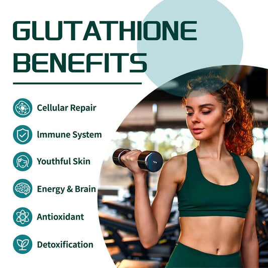 Glutathione Gummies,Containing Vitamin C and Milk Thistle,Whiten Skin,Promote Healthy Joints,Hair,and Nails,and Purify Skin