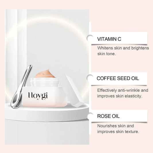 Hoygi Anti-Aging Wrinkle Cream with Skin Tightening Face Moisturizer Clinically Proven for All Skin Types Sensitive Dry Oily