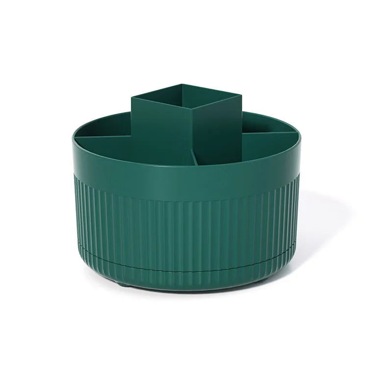 360 ° Table Top Rotary Makeup Brush Storage Container Cosmetics Shelf Dresser Eye Shadow Brush Lipstick Pen Holder
