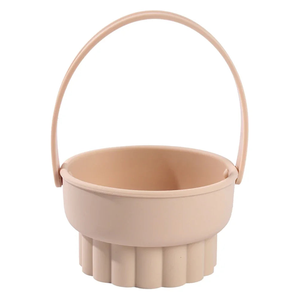 1PC Silicone Washing Bowl Makeup Brush Cleaning Box Make-up Egg Drying Tool Set Powder Puff Washer Sponge Storage Artifact