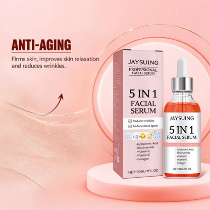 JAYSUING Facial Serum Deep Hydrating Skin Lifting Skin Improve Dullness Refining Pore Strengthen Barrier Anti Aging Face Serum