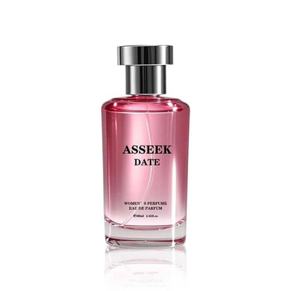 Asseek Date Eau De Parfum Women Perfume Fruity Floral Scent 80ml 2.82 FL OZ Long Lasting Fragrance Spray For Female