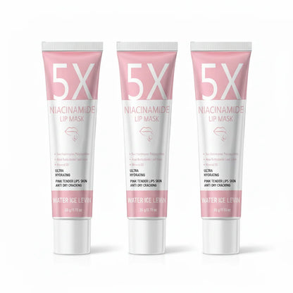 Ultra Lifting Lip Mask. Niacinamide Hydrating Formula. Ergonomic Massage Design. Transparent Gel Texture. Promotes Absorption.