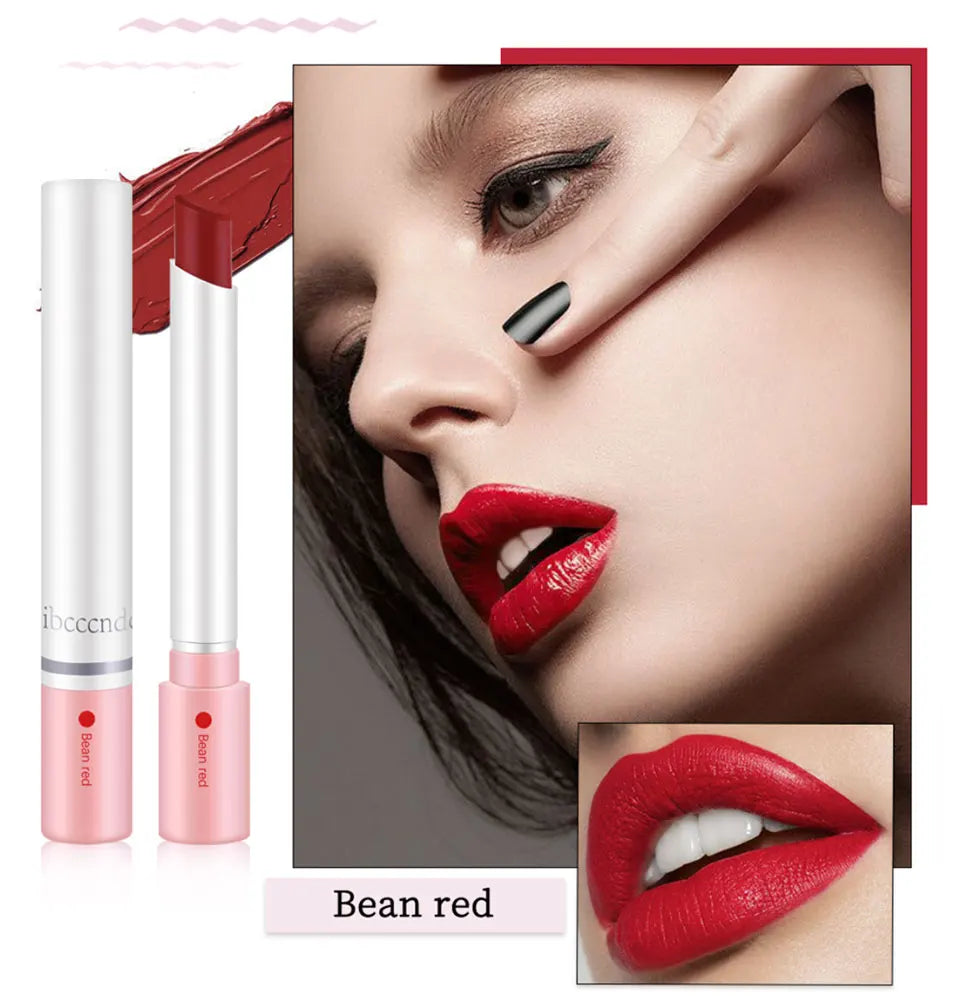 4 Pcs Cigarette Lipstick Set Matte Lip Gloss Long Lasting Waterproof Nude Lip Tint Lip Stick Tube Cosmetics Christmas Gift