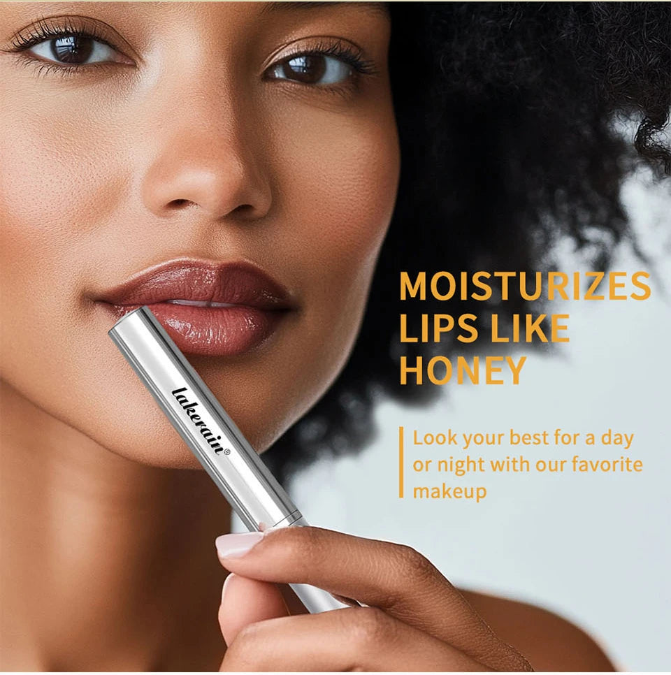 Christmas Gift Tinted Lip Lipstick Plumper Crystal Jelly Lip Oil 6ml Moisturizing Plumping Lip Glow Oil Sexy Plump Lip Gloss
