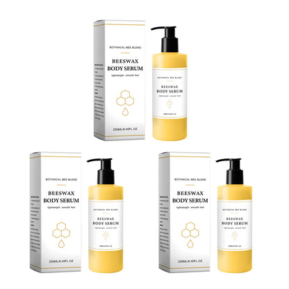 Beeswax Body Serum Essence Deep Nourishing Moisturizing Dry Skin Relief Brighten Dullness Soft Smooth Refreshing Texture Daily Skincare
