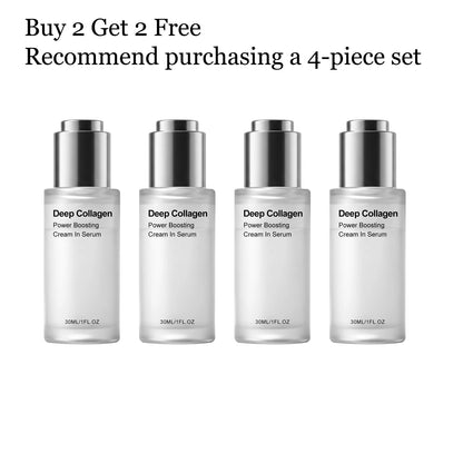 30ML Collagen Face Serum Deep Hydrating Boosts Skin Elasticity Glowing Improve Skin Texture Smoothing Fine Lines Firming Maintain Facial Serum