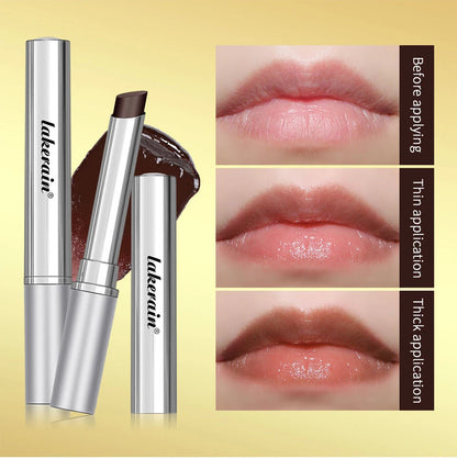 Christmas Gift Tinted Lip Lipstick Plumper Crystal Jelly Lip Oil 6ml Moisturizing Plumping Lip Glow Oil Sexy Plump Lip Gloss
