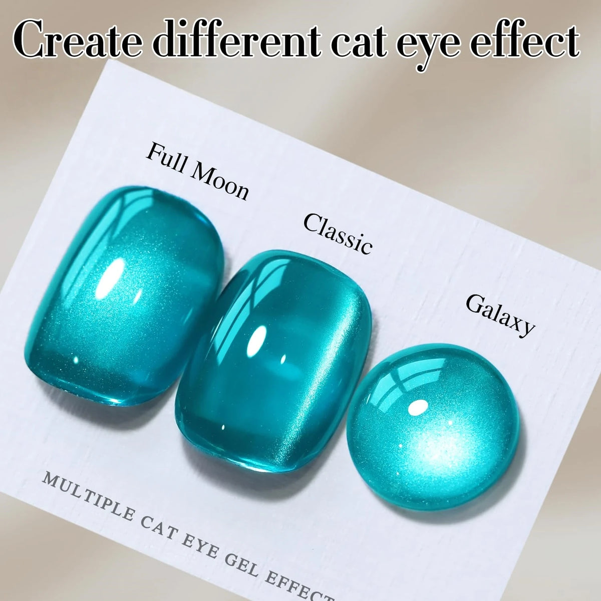 Elegant HL Reflective Cat Eye Gel Nail Polish Set A Magnetic Gel Polish That Delivers a Mesmerizing Cat Eye Effect, Easy So