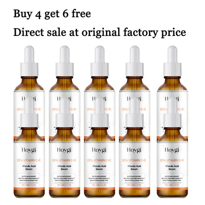 30ML Vitamin C+E Face Serum Deep Moisturizing Improve Skin Texture Enhance Smoothness Nourishing Pores Anti-oxidant Non-greasy Face Serum