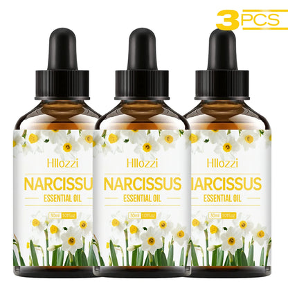 Narcissus essential oil is suitable for use in diffusers and humidifiers, and can also be used for body massage and hair care.