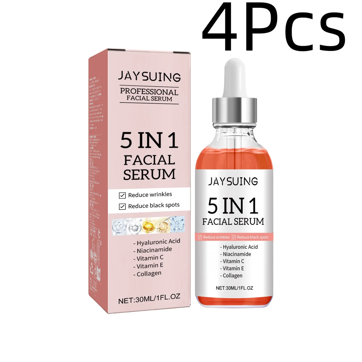 JAYSUING Facial Serum Deep Hydrating Skin Lifting Skin Improve Dullness Refining Pore Strengthen Barrier Anti Aging Face Serum