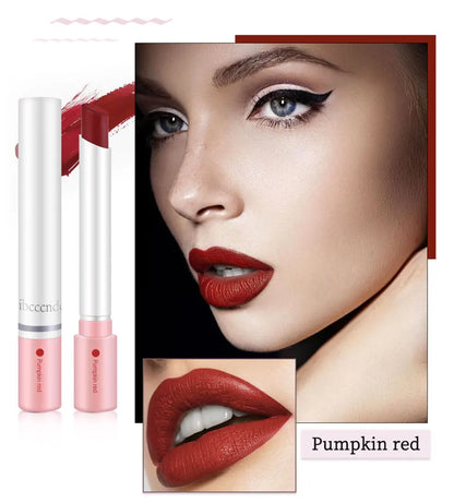 4 Pcs Cigarette Lipstick Set Matte Lip Gloss Long Lasting Waterproof Nude Lip Tint Lip Stick Tube Cosmetics Christmas Gift