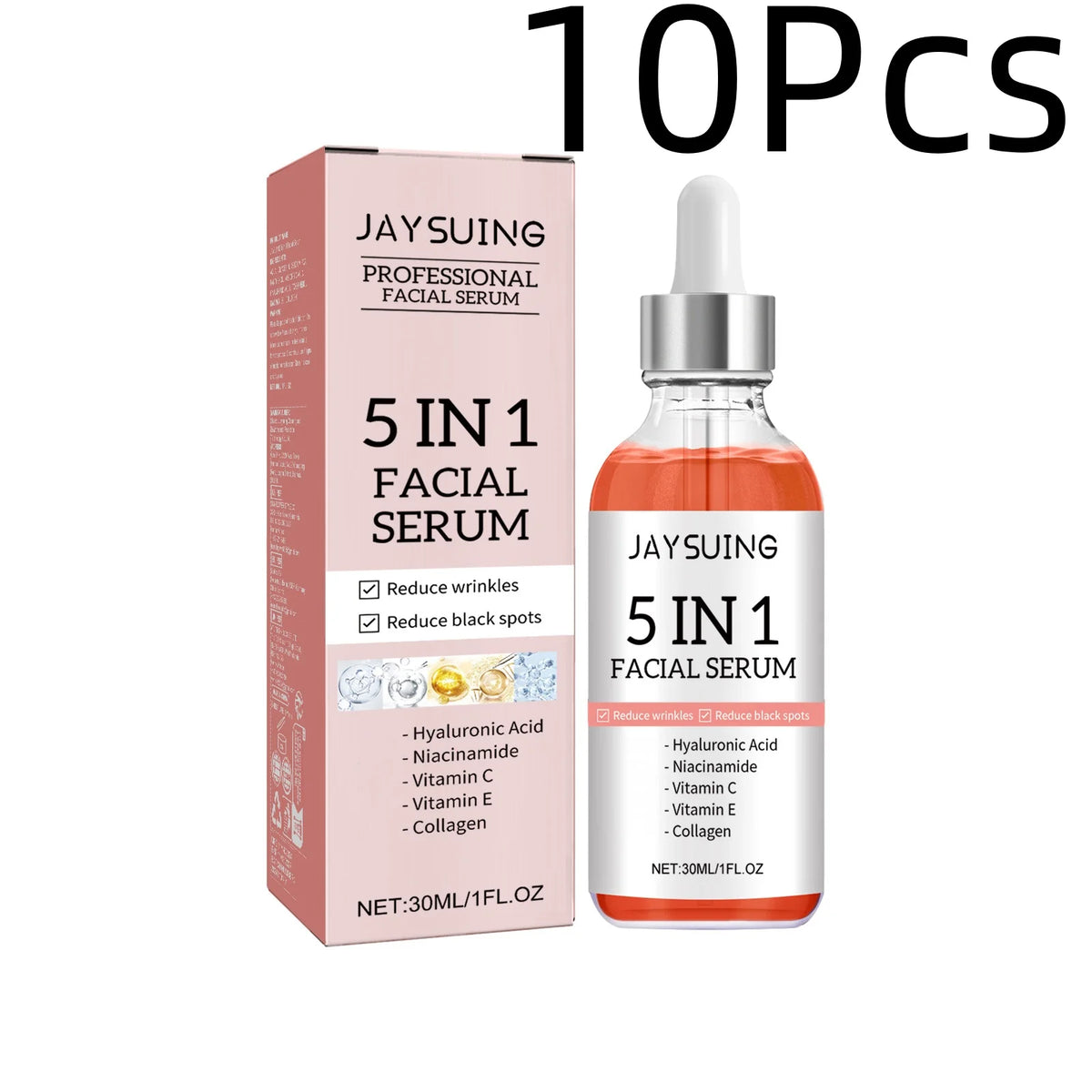 JAYSUING Facial Serum Deep Hydrating Skin Lifting Skin Improve Dullness Refining Pore Strengthen Barrier Anti Aging Face Serum