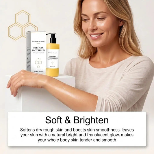Beeswax Body Serum Essence Deep Nourishing Moisturizing Dry Skin Relief Brighten Dullness Soft Smooth Refreshing Texture Daily Skincare