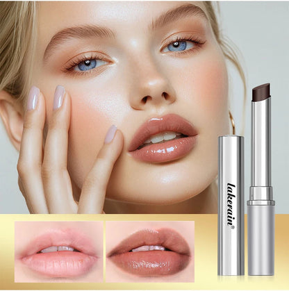 Christmas Gift Tinted Lip Lipstick Plumper Crystal Jelly Lip Oil 6ml Moisturizing Plumping Lip Glow Oil Sexy Plump Lip Gloss