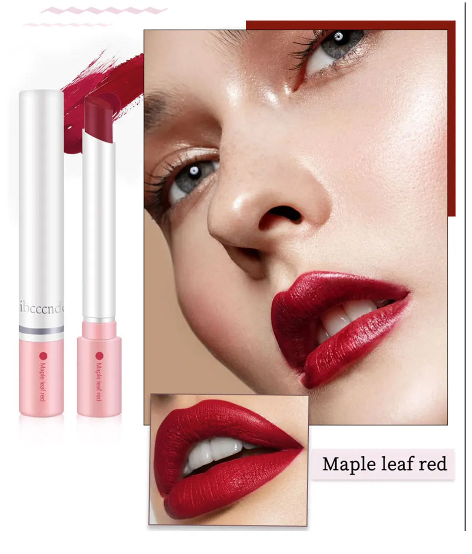 4 Pcs Cigarette Lipstick Set Matte Lip Gloss Long Lasting Waterproof Nude Lip Tint Lip Stick Tube Cosmetics Christmas Gift