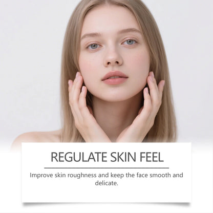 Rice Brightening Serum Light Non Sticky Refine Pores Conditioning Cuticle Boost Radiance Non Irritating Rice Exfoliating Ampoule
