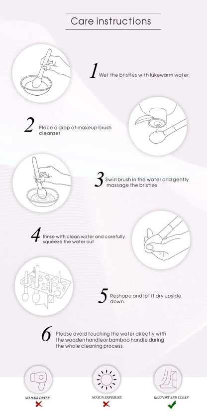 Jessup Makeup Brushes Set 10-25pcs Foundation Powder Eyeshadow Liner Brush Blending Highlighter Brocha Maquillaje RoseGold/Black
