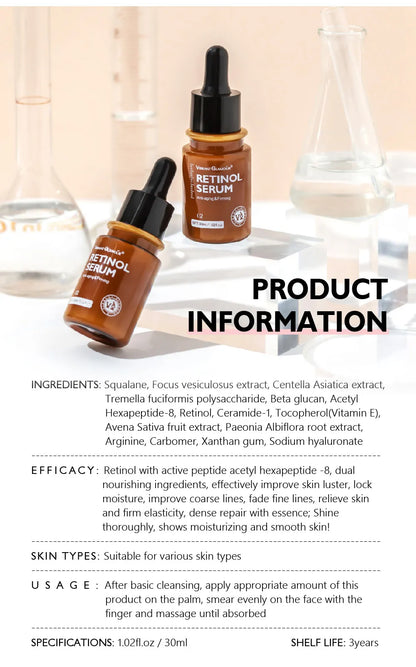 VIBRANT GLAMOUR Retinol  Face Serum Moisturizing 30ML