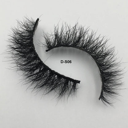 Fluffy Lashes 3d Mink Lashes 100% Cruelty Free Lashes Handmade Reusable Short Natural Eyelashes Maquillaje Eyelashes Mink