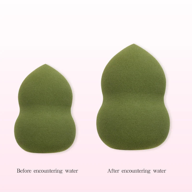 Makeup Foundation Non-latex Sponge Sponge Beauty Egg Dry Water Becomes Bigger Oblique Does Not Eat Powder Puff Make-up Tools