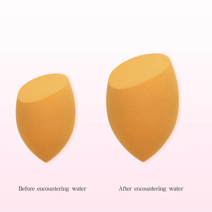 Makeup Foundation Non-latex Sponge Sponge Beauty Egg Dry Water Becomes Bigger Oblique Does Not Eat Powder Puff Make-up Tools