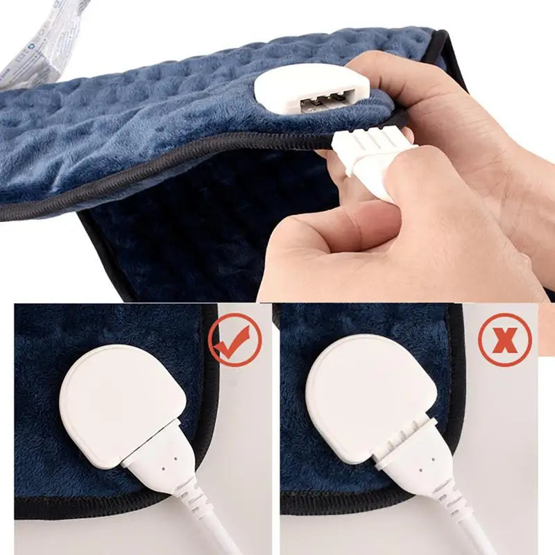 76x40cm/30X60 110V/220V  Extra Large Electric Heating Pad for Period Cramps Lower Back Pain Relief Heat Therapy Winter Warmer