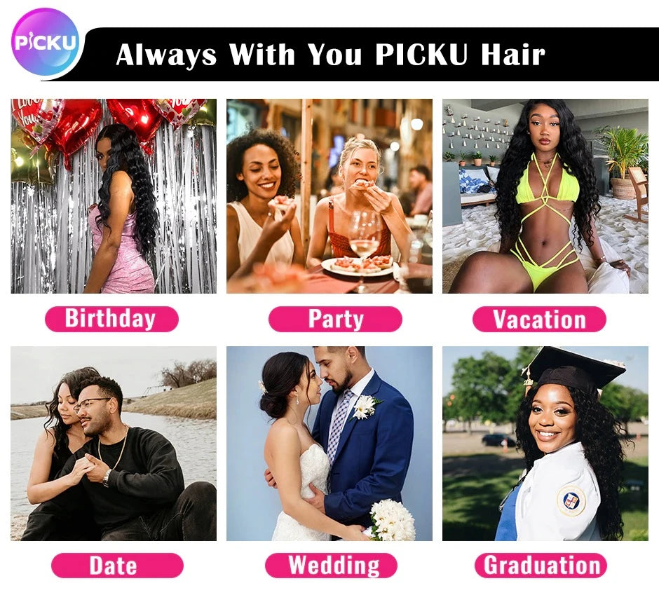 Wear And Go Glueless Human Hair Wigs Preplucked Brazilian Body Wave 13x6 HD Lace Frontal Human Hair Wigs For Women Ready To Wear