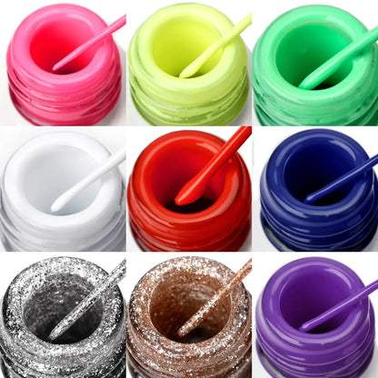 VENALISA 8ml Nail Liner Gel Polish 21 Colors For UV/LED Paint Nails Drawing Polish DIY Painting Varnish French Nail Gel Design
