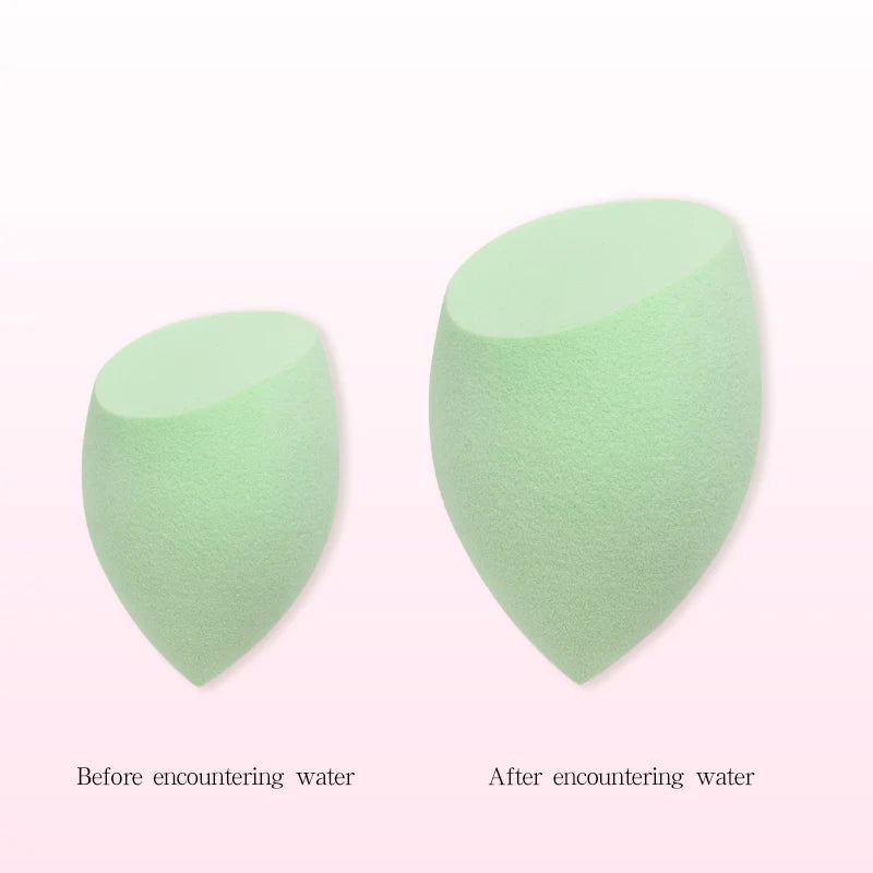 Makeup Foundation Non-latex Sponge Sponge Beauty Egg Dry Water Becomes Bigger Oblique Does Not Eat Powder Puff Make-up Tools