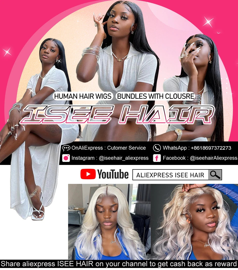 ISEE HAIR Machine Made Sew In Short Bob Wig With Bangs Human Hair Wigs Mongolian Curly Wig with Bang For Women Wigs